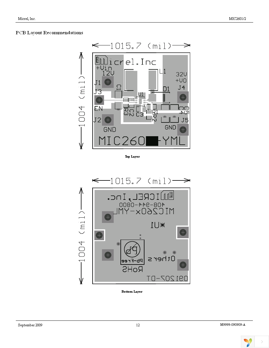 MIC2601YML TR Page 12